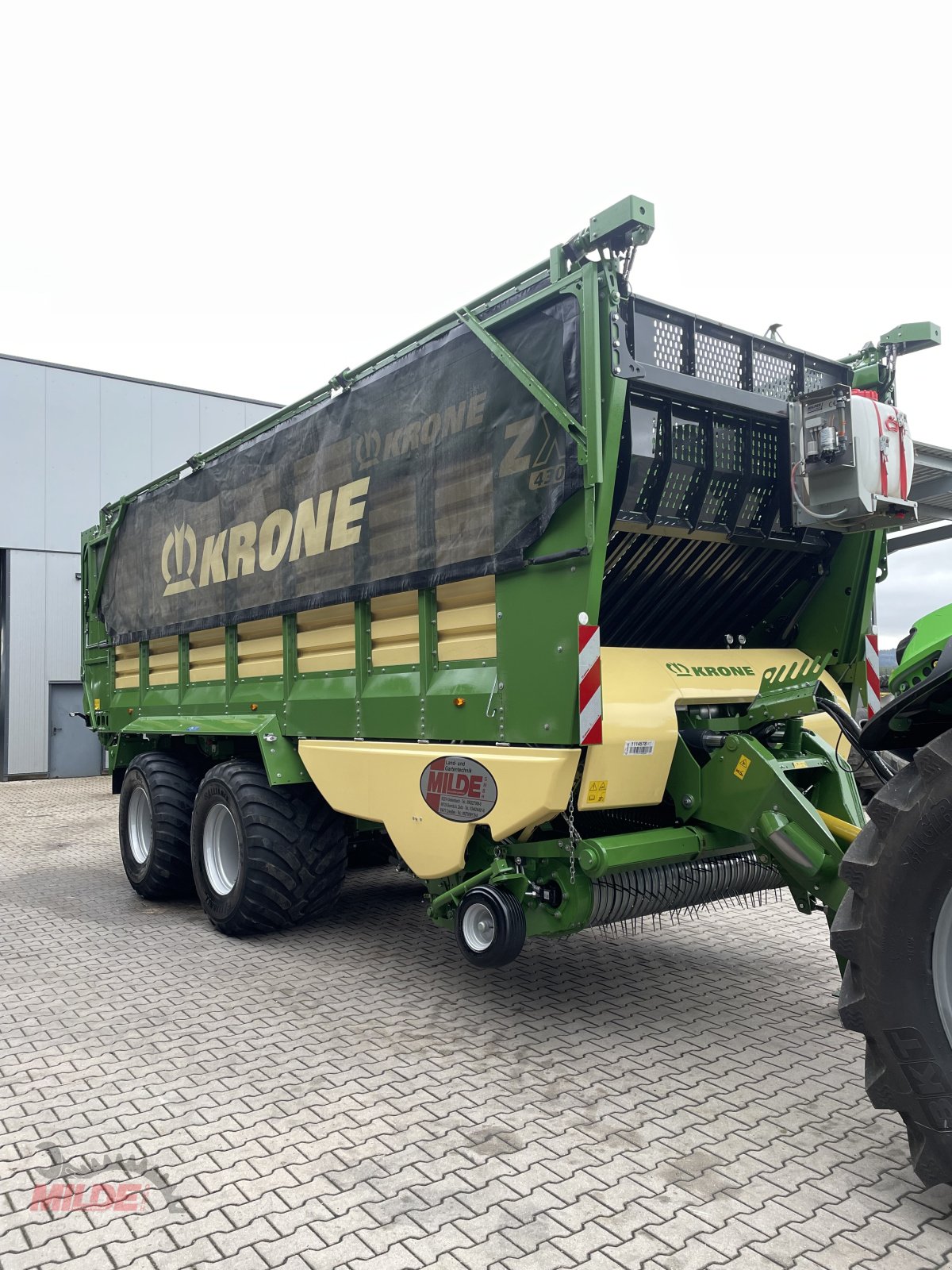 Silierwagen des Typs Krone ZX 430 GL Optigrass, Gebrauchtmaschine in Creußen (Bild 5)