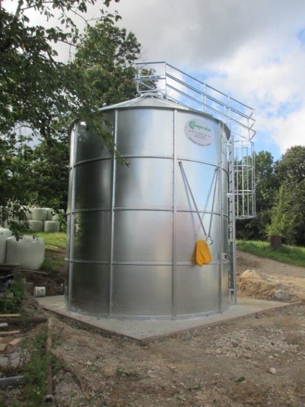 Silo of the type Conpexim Flachbodensilo 4,6 m Durchmesser, Neumaschine in Apetlon (Picture 1)