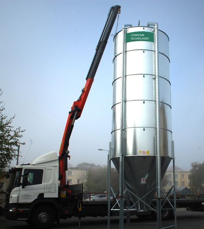 Silo del tipo Conpexim Getreidesilo 35,4t fertig montiert, Neumaschine en Apetlon (Imagen 1)