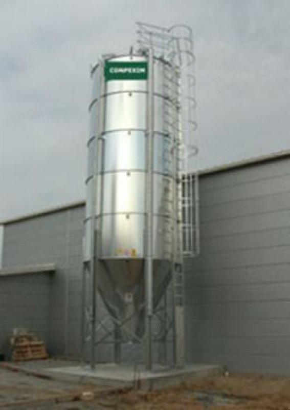 Silo del tipo Conpexim Getreidesilo 35,4t fertig montiert, Neumaschine In Apetlon (Immagine 2)