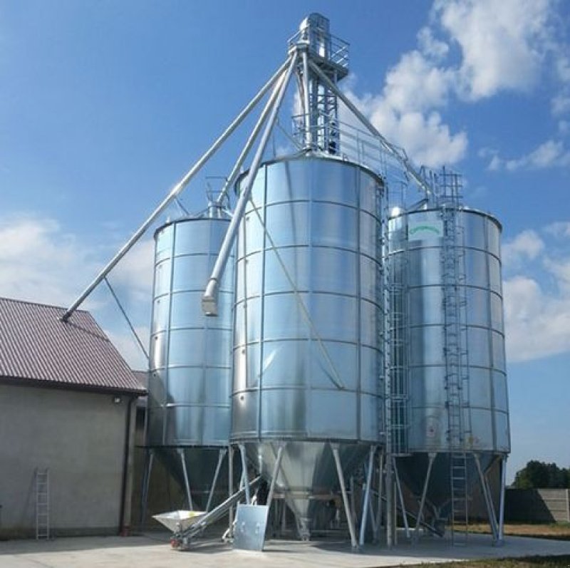 Silo van het type Conpexim Trichtersilo verzinkt DM 6.462 mm, Neumaschine in Apetlon (Foto 2)