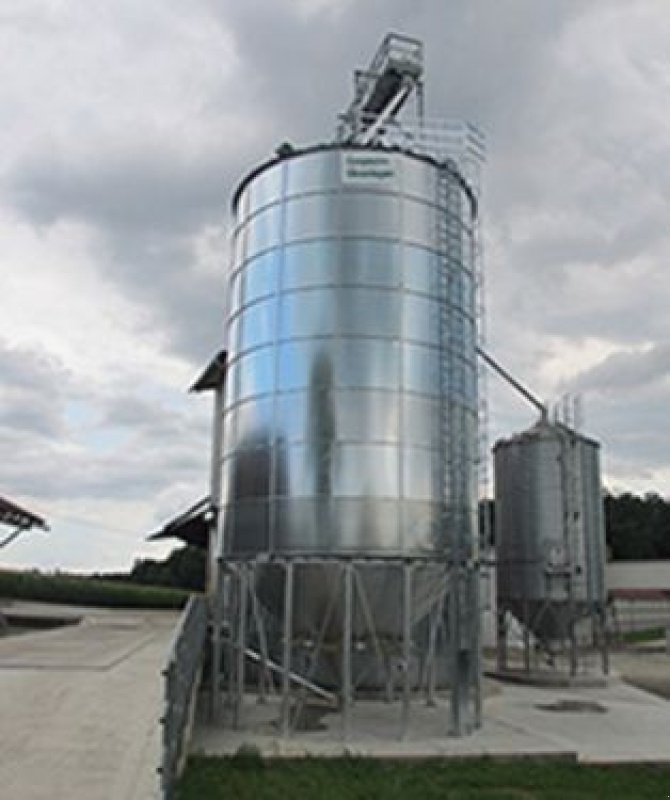 Silo typu Conpexim Trichtersilo verzinkt DM 6.462 mm, Neumaschine v Apetlon (Obrázek 1)