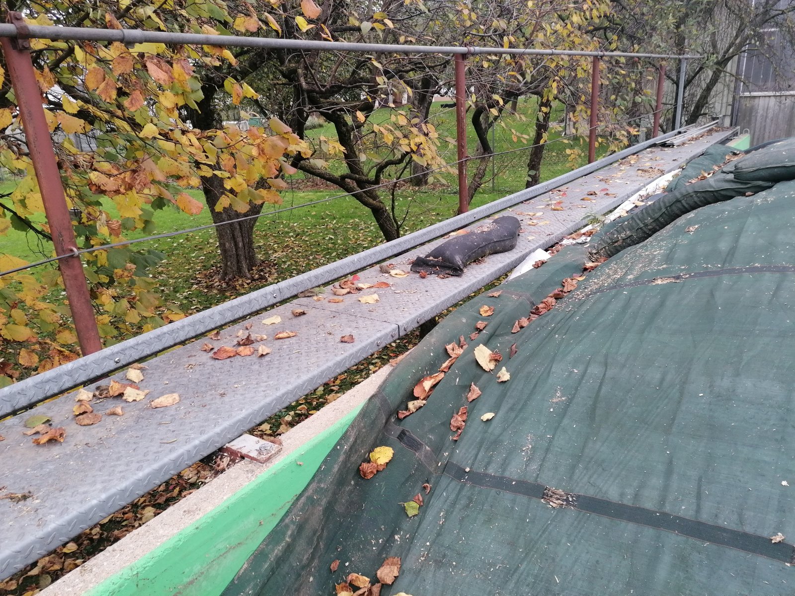 Silo a típus Eigenbau Silogeländer, Geländer Fahrsilo, Laufsteg, Gebrauchtmaschine ekkor: Wertingen (Kép 3)