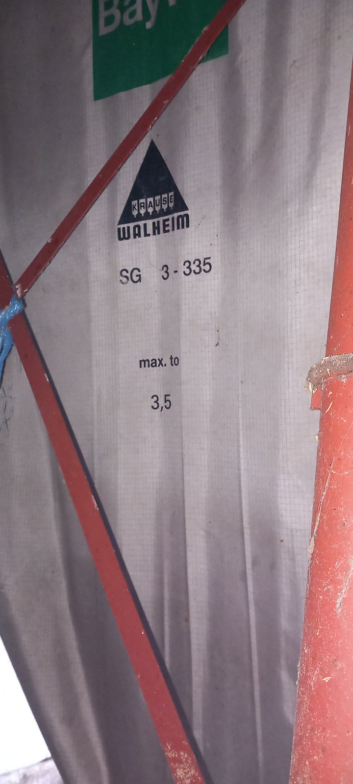 Silo del tipo Krause silo, Gebrauchtmaschine en Ebersried (Imagen 2)