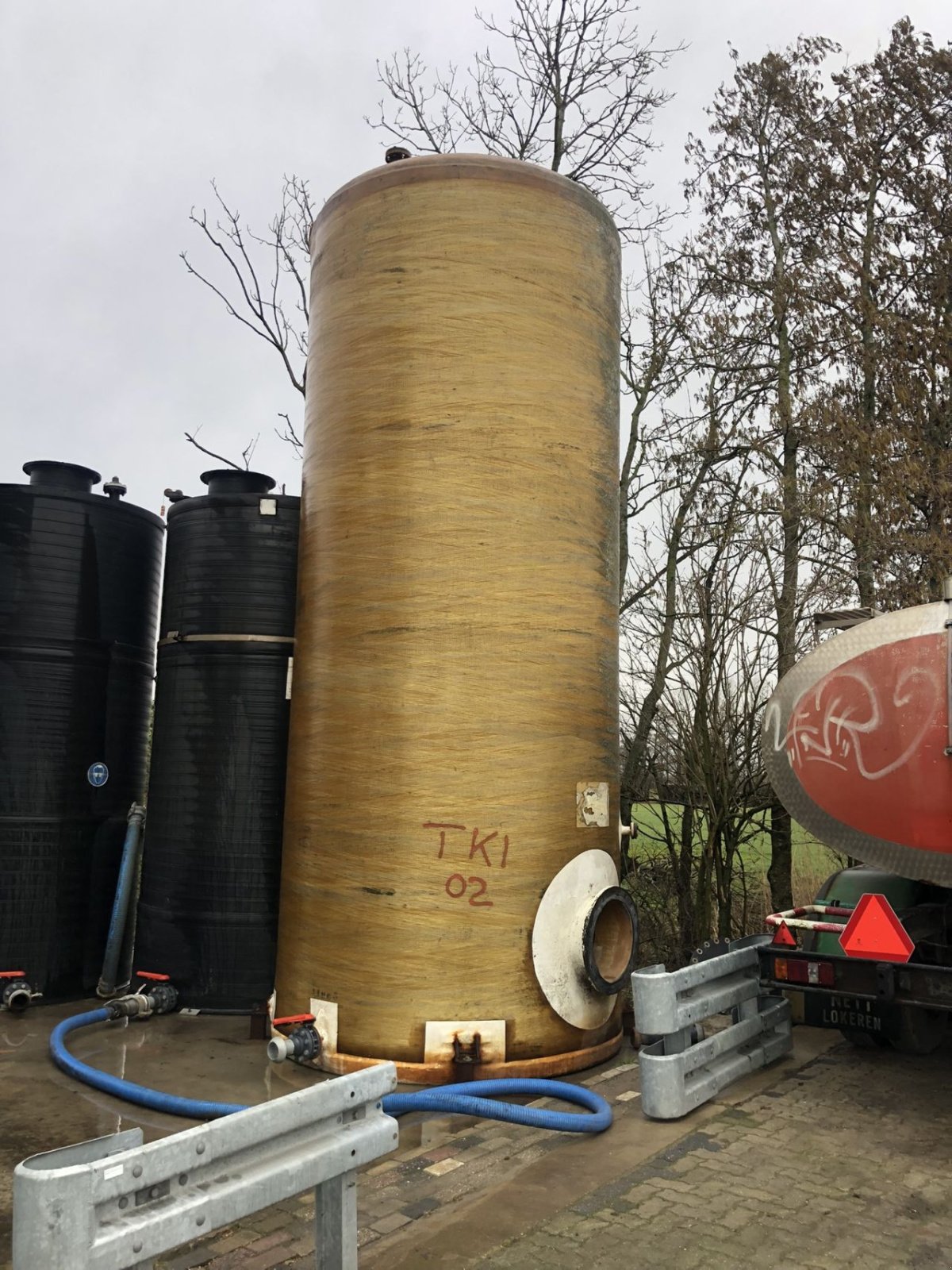 Silo του τύπου Sonstige Polyester silo 28 m3 Tank, Gebrauchtmaschine σε Kamperveen (Φωτογραφία 1)