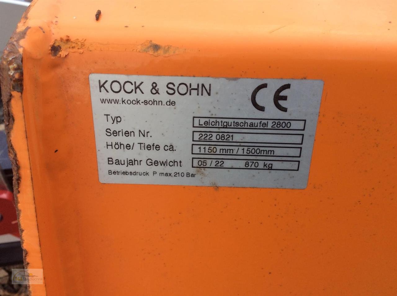 Siloentnahmegerät & Verteilgerät типа Kock & Sohn 2800, Gebrauchtmaschine в Pfreimd (Фотография 2)