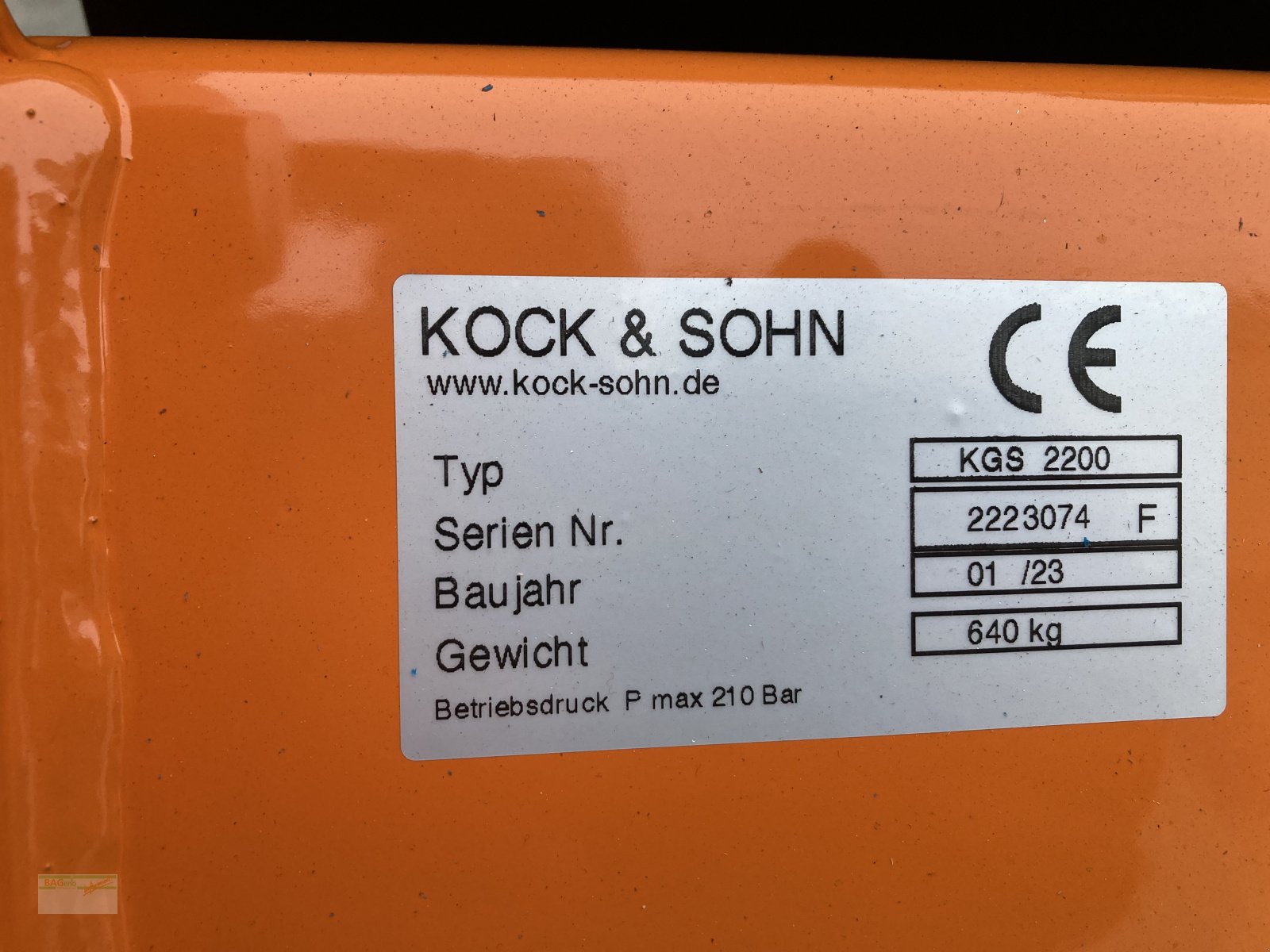 Siloentnahmegerät & Verteilgerät tip Kock & Sohn KGS 2200, Neumaschine in Ingelfingen-Stachenhausen (Poză 3)