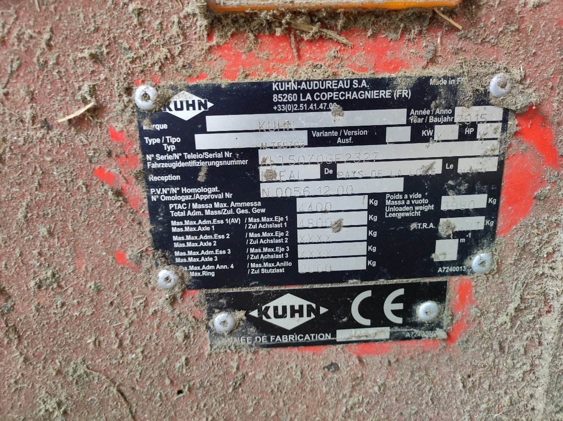 Siloentnahmegerät & Verteilgerät typu Kuhn Altor 5070m GL, Gebrauchtmaschine w Chauvoncourt (Zdjęcie 7)