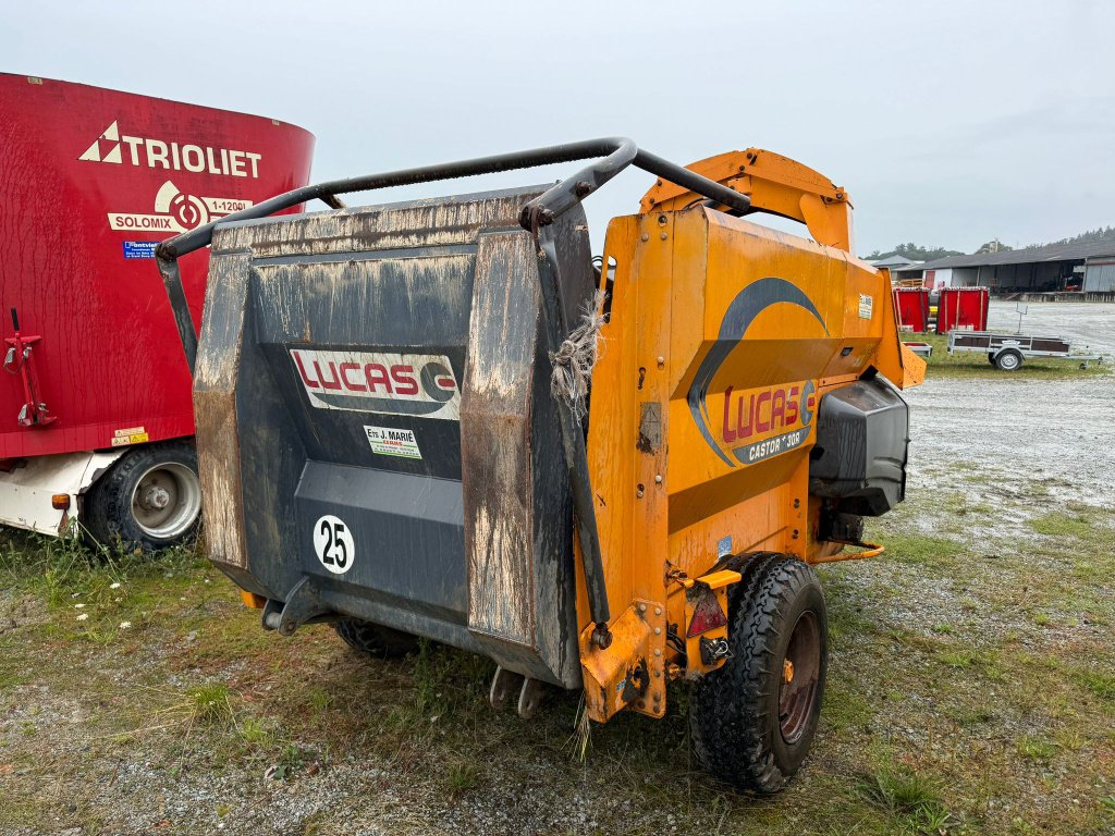 Siloentnahmegerät & Verteilgerät des Typs Lucas Castor + 30R, Gebrauchtmaschine in GUERET (Bild 3)