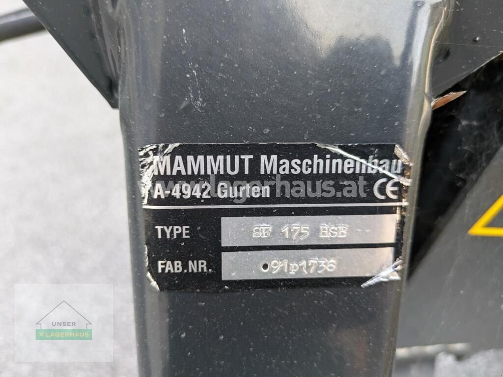 Siloentnahmegerät & Verteilgerät от тип Mammut SF 175, Gebrauchtmaschine в Schlitters (Снимка 7)