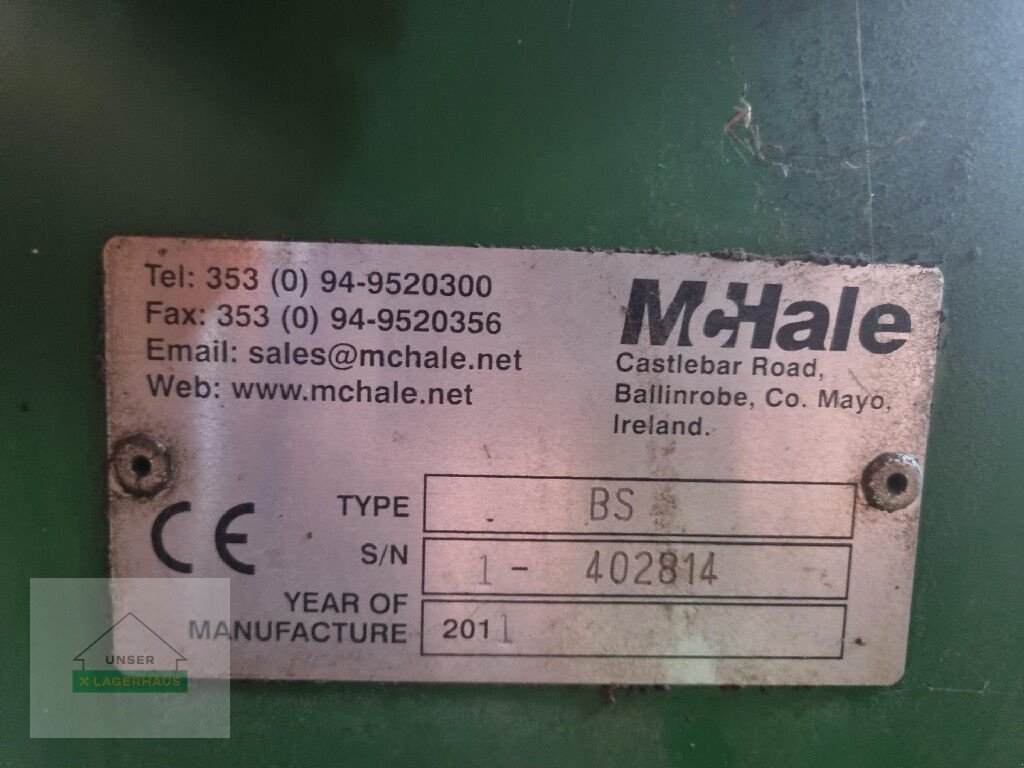 Siloentnahmegerät & Verteilgerät типа McHale BS, Gebrauchtmaschine в St. Michael (Фотография 2)