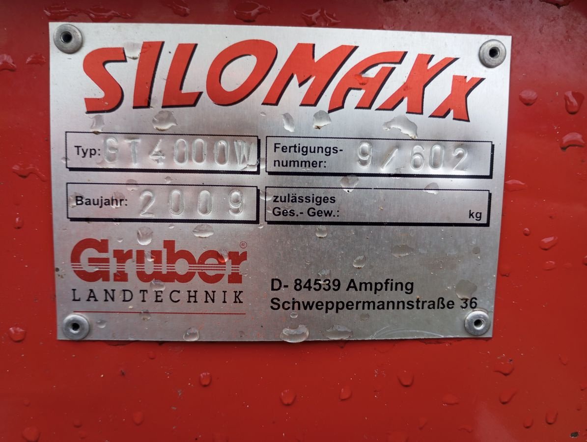 Siloentnahmegerät & Verteilgerät типа Silomaxx Silokamm GT 4000, Gebrauchtmaschine в NATTERNBACH (Фотография 4)