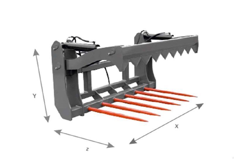 Siloentnahmegerät & Verteilgerät del tipo Sonstige Brütech Rundballenschneidzange, Neumaschine en Ersingen (Imagen 1)