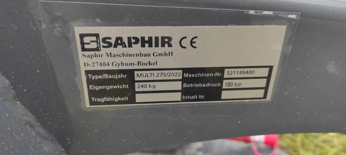 Siloentnahmegerät & Verteilgerät typu Sonstige SAPHIR MULTI 275, Neumaschine v Kirchschlag (Obrázok 3)