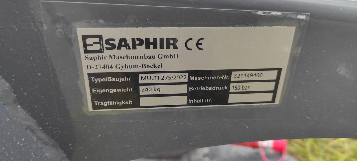 Siloentnahmegerät & Verteilgerät del tipo Sonstige SAPHIR MULTI 275, Neumaschine In Kirchschlag (Immagine 3)