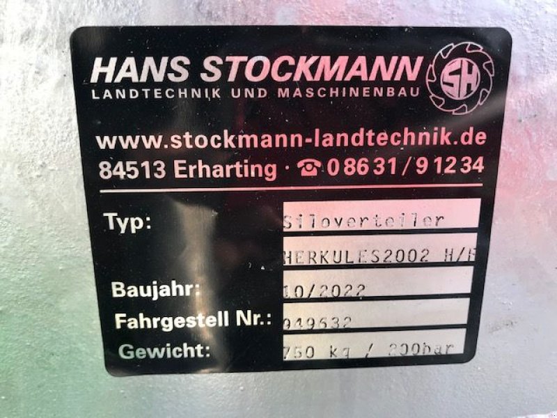 Siloentnahmegerät & Verteilgerät a típus Stockmann Siloverteiler Herkules 2002 Front-Heck, Neumaschine ekkor: Tamsweg (Kép 14)