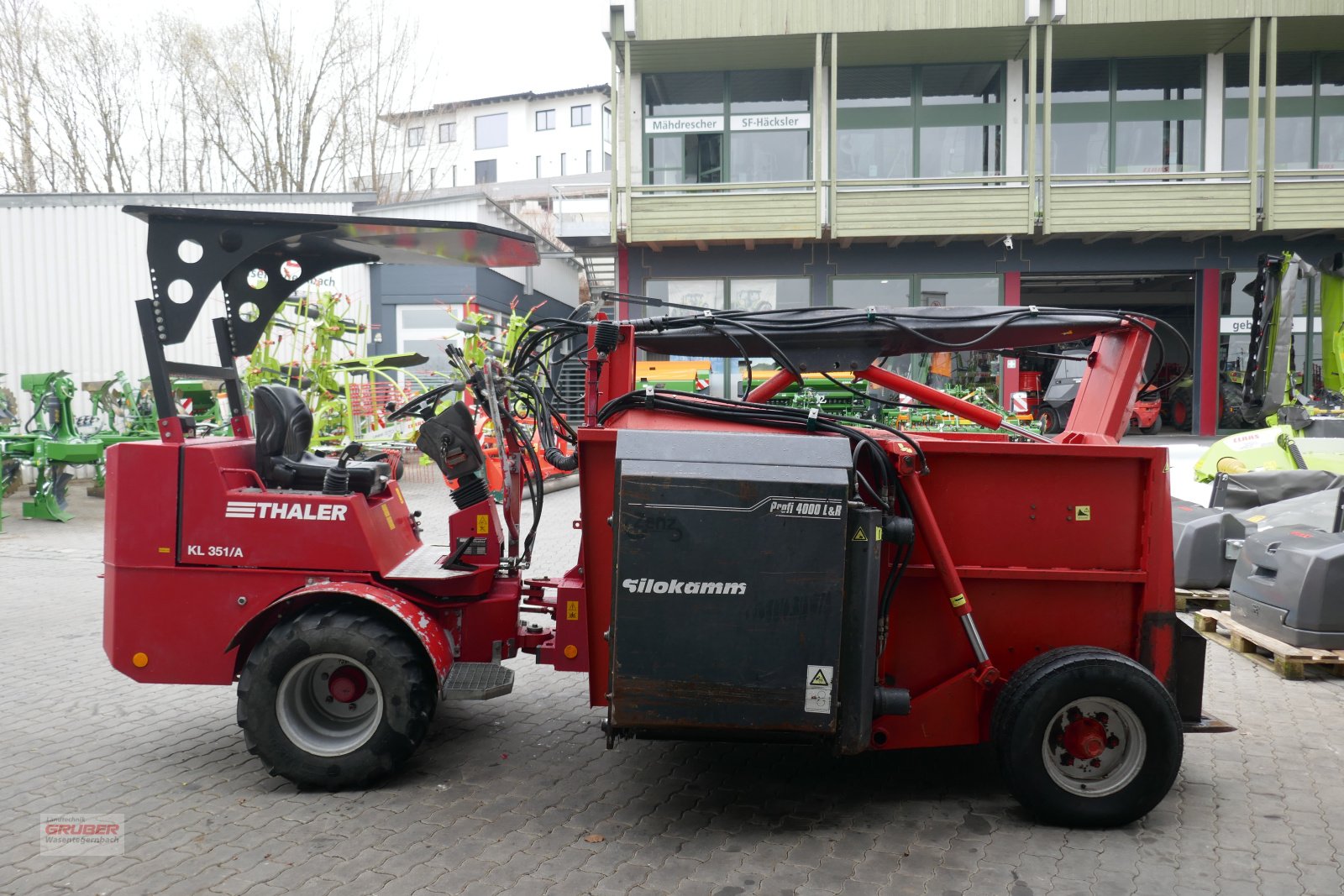 Siloentnahmegerät & Verteilgerät tip Zenz Selbstfahrsilokamm Profi 4000 LuR, Gebrauchtmaschine in Dorfen (Poză 4)