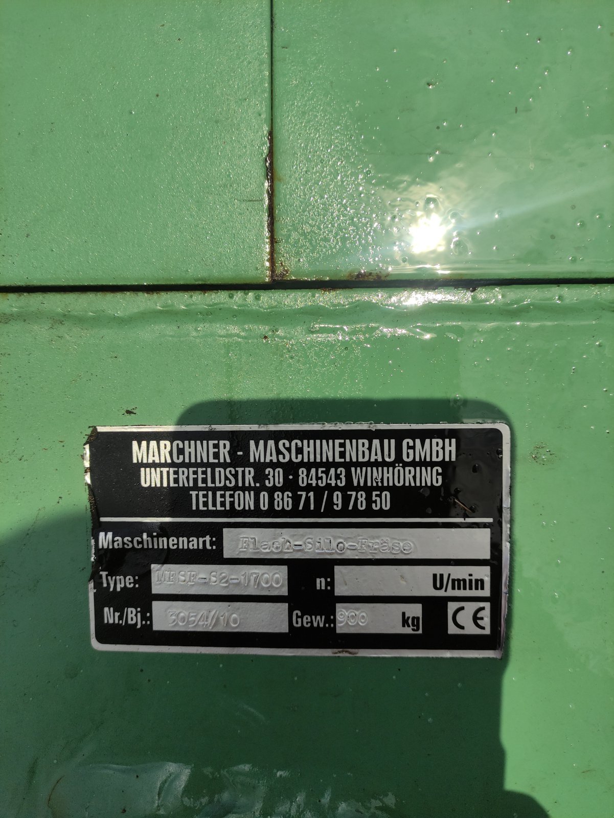 Silofräse du type Marchner MFSF 1700, Gebrauchtmaschine en Ohrenbach (Photo 2)