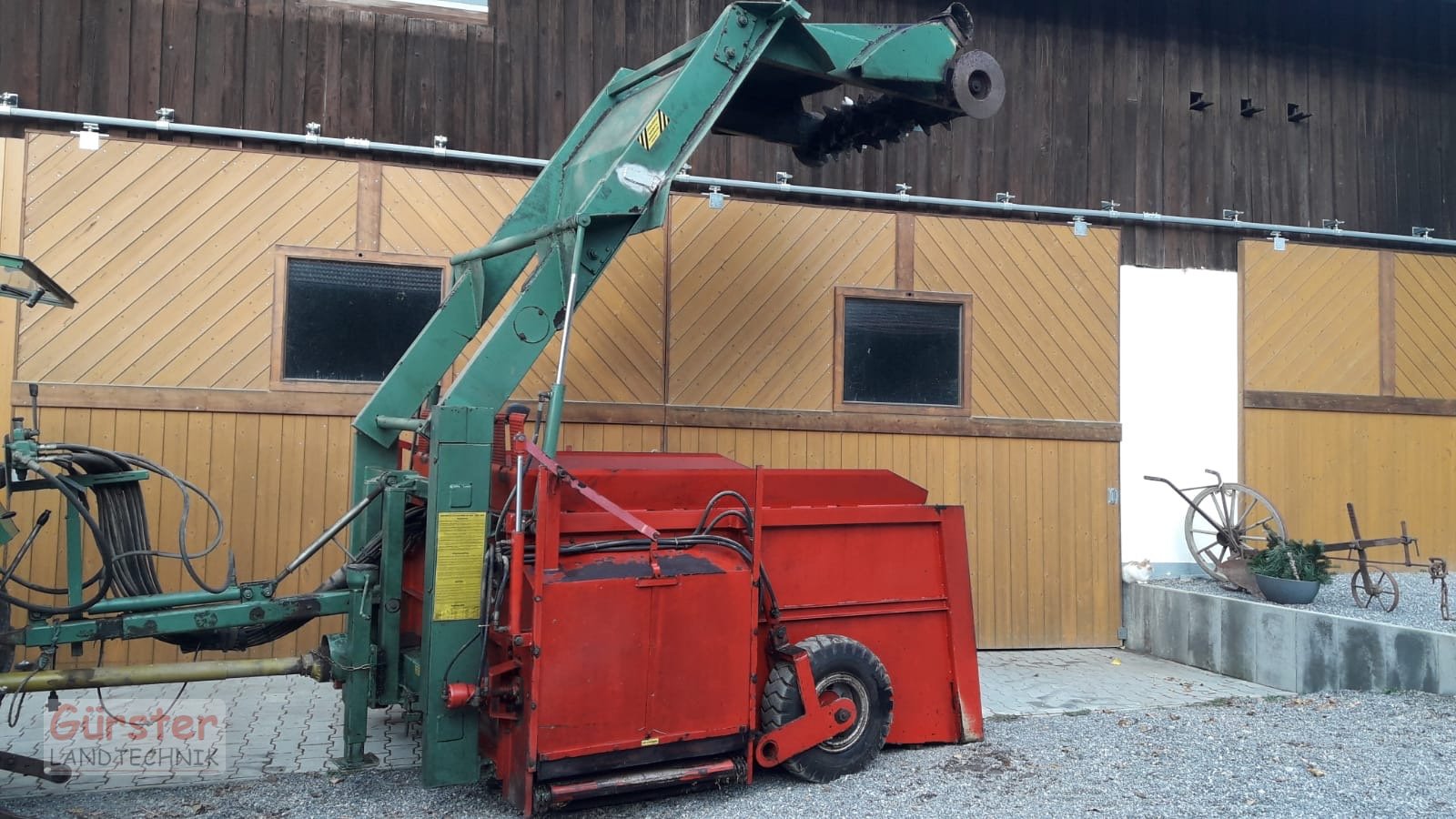 Silofräse des Typs Marchner MFSF 4000, Gebrauchtmaschine in Mitterfels (Bild 1)