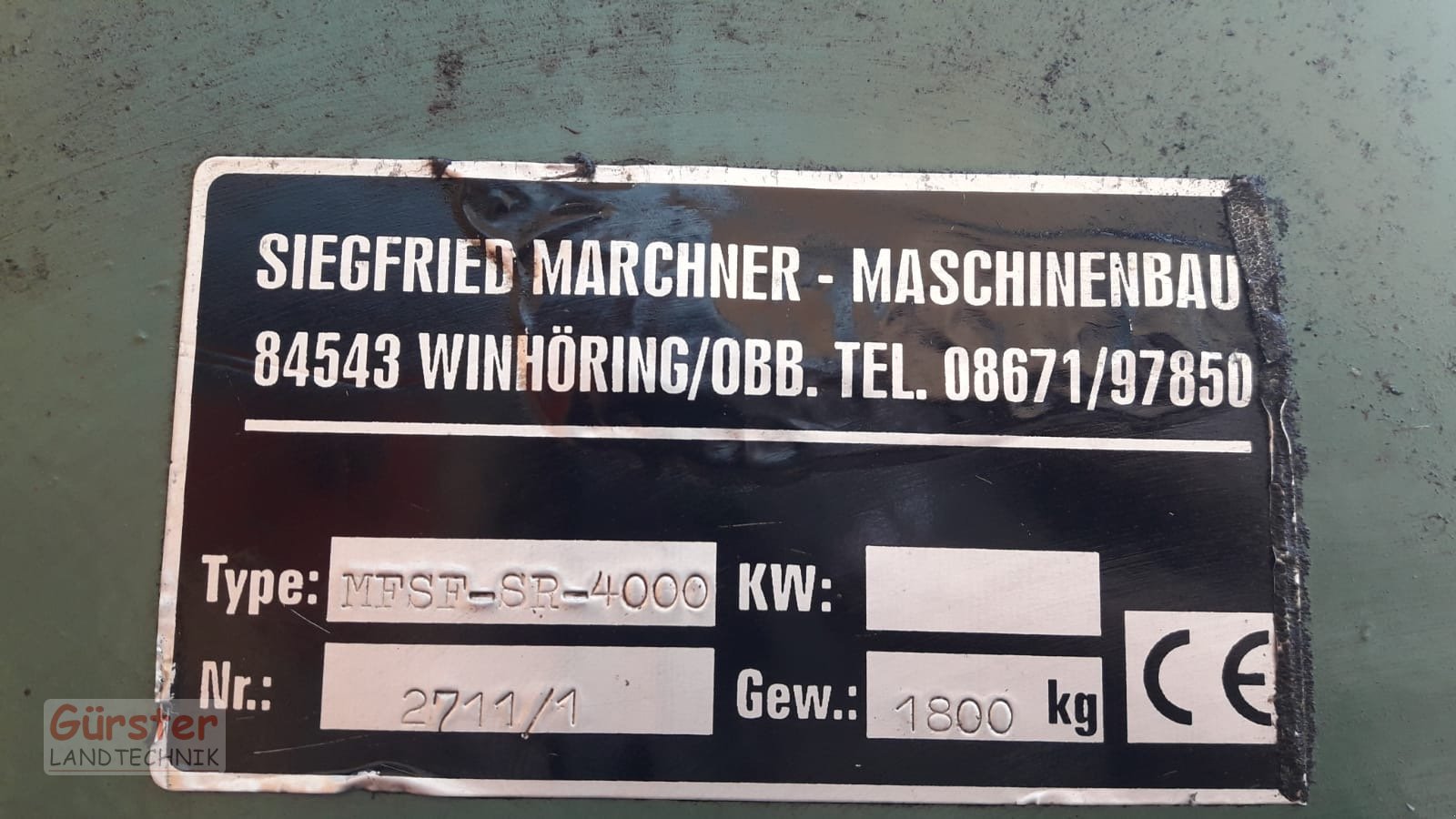 Silofräse typu Marchner MFSF 4000, Gebrauchtmaschine v Mitterfels (Obrázek 6)