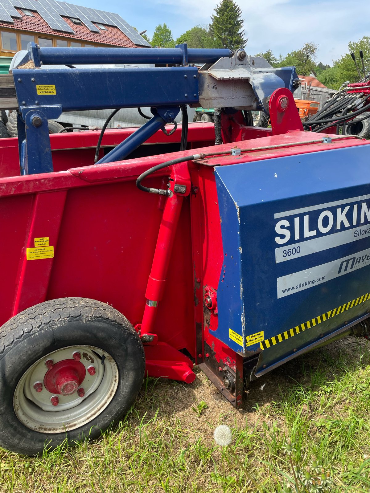 Silofräse typu Mayer DA 3600, Gebrauchtmaschine w Thanstein (Zdjęcie 3)