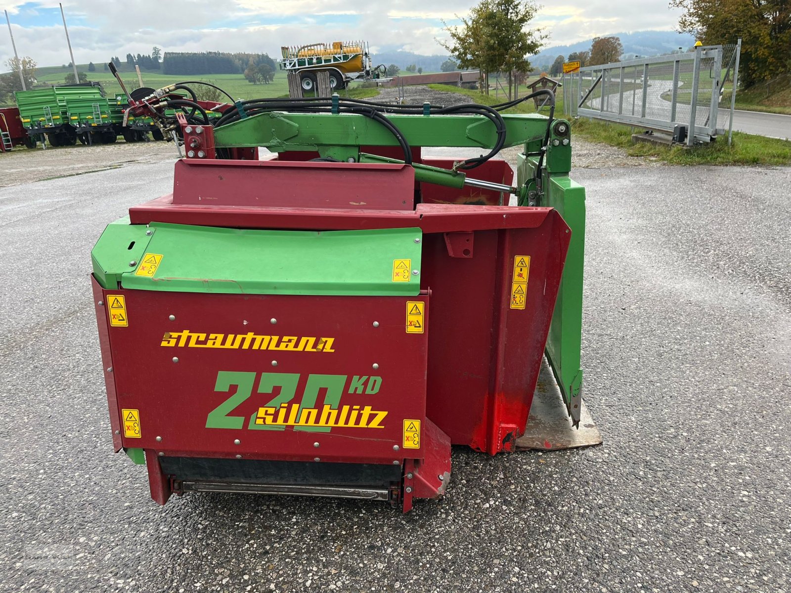 Silokamm des Typs Strautmann Siloblitz 220 KD, Gebrauchtmaschine in Antdorf (Bild 1)