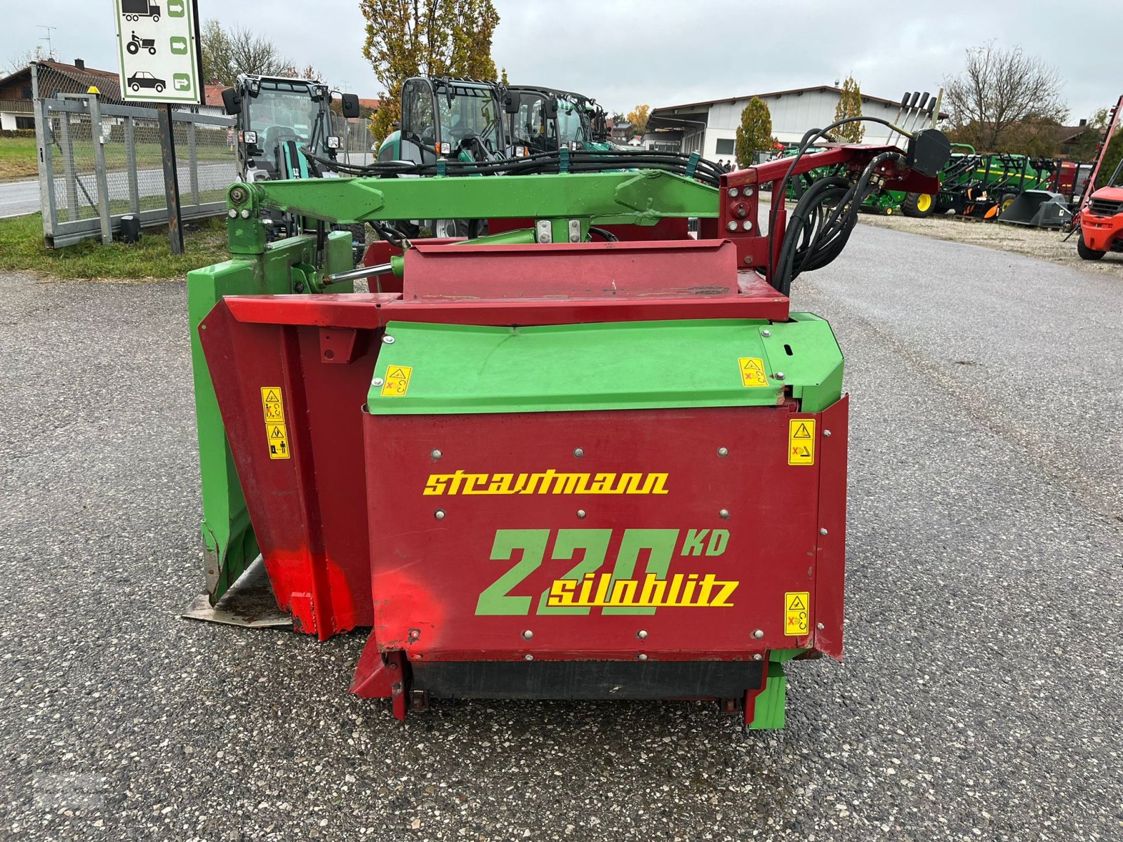 Silokamm des Typs Strautmann Siloblitz 220 KD, Gebrauchtmaschine in Antdorf (Bild 5)