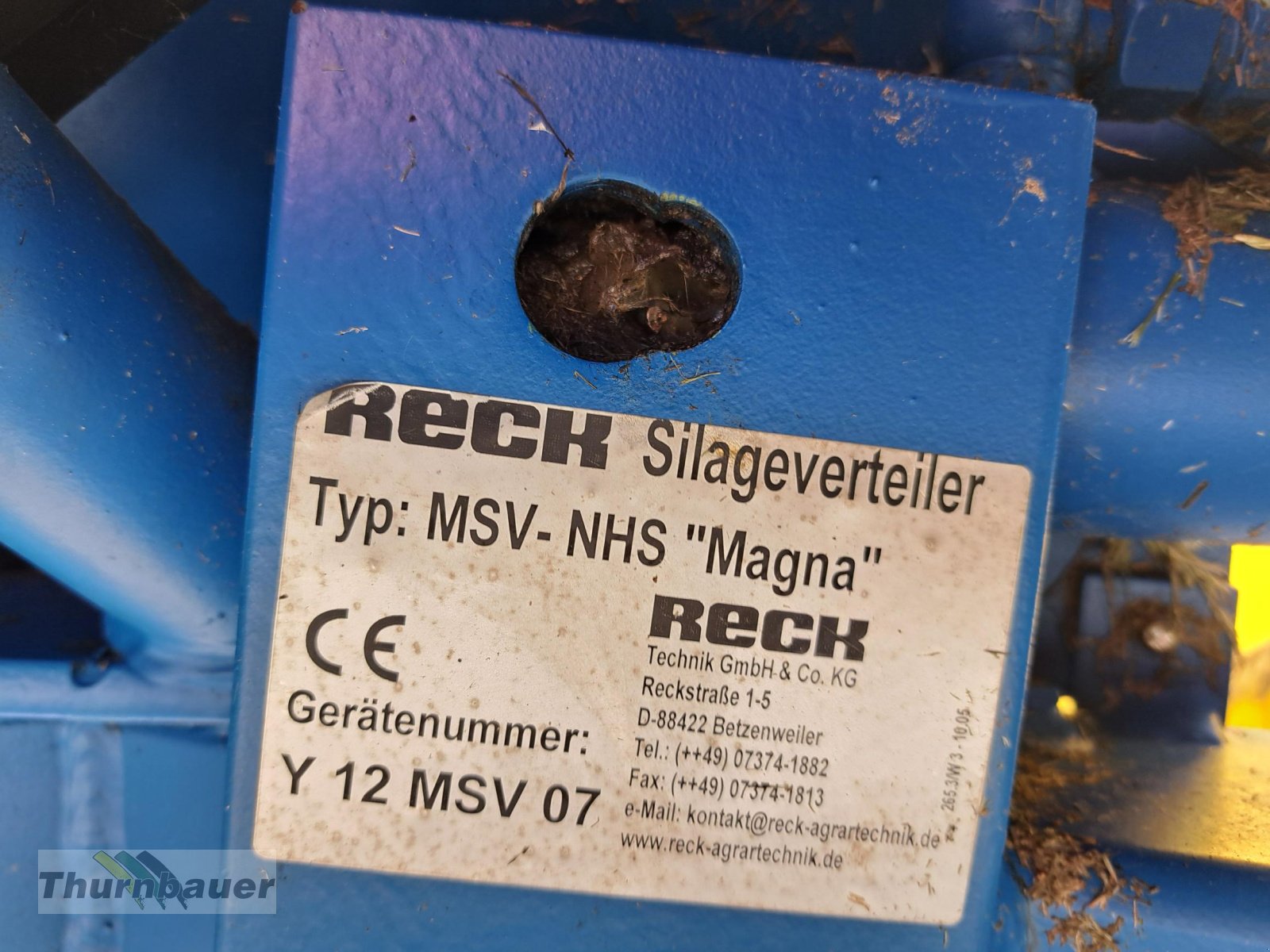 Siloverteiler tip Reck Magna, Gebrauchtmaschine in Cham (Poză 5)