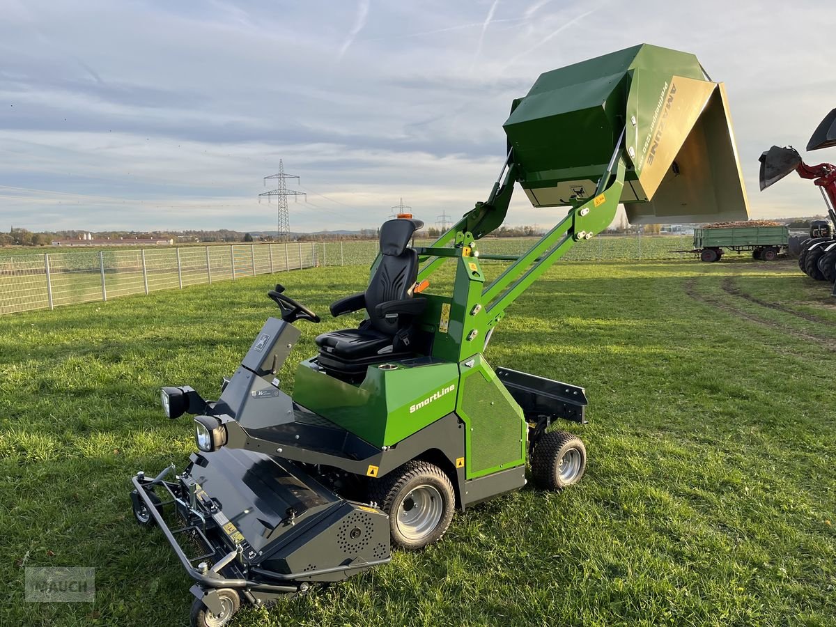 Sitzrasenmäher Türe ait Amazone Profihopper 1250 Sammeln / Schlegeln / Sportplat, Gebrauchtmaschine içinde Burgkirchen (resim 7)