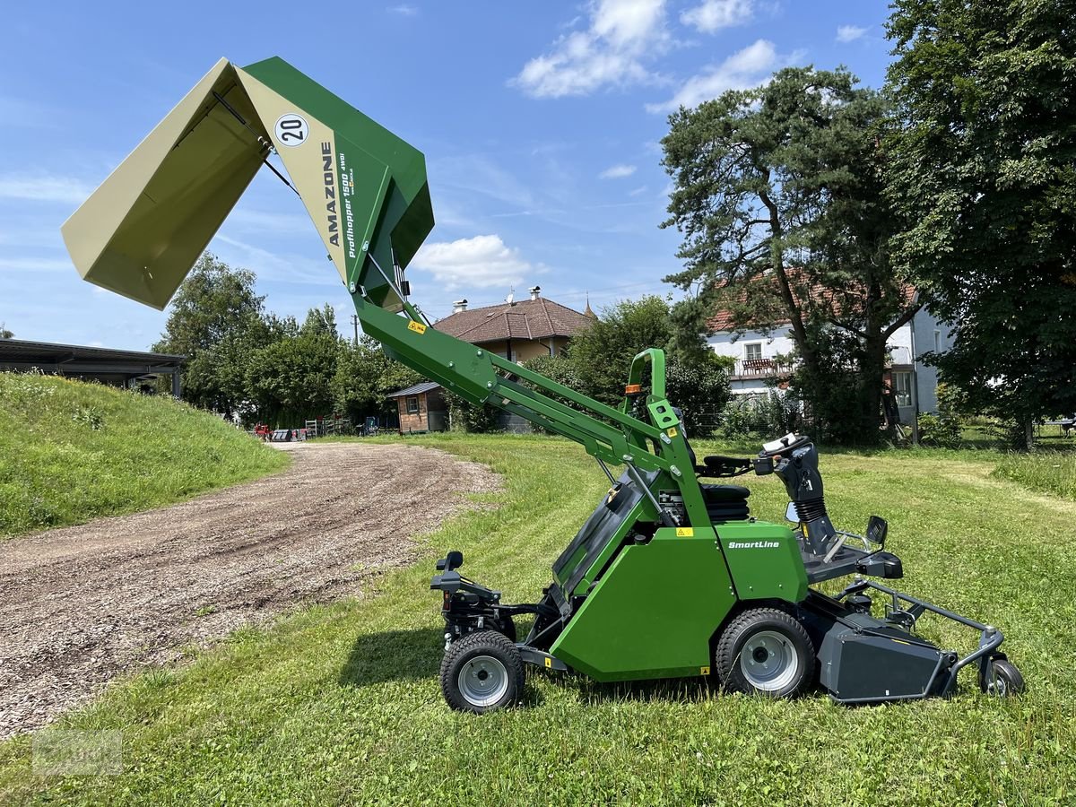 Sitzrasenmäher Türe ait Amazone Profihopper 1500 Sammeln / Schlegeln / Sportplat, Neumaschine içinde Burgkirchen (resim 21)