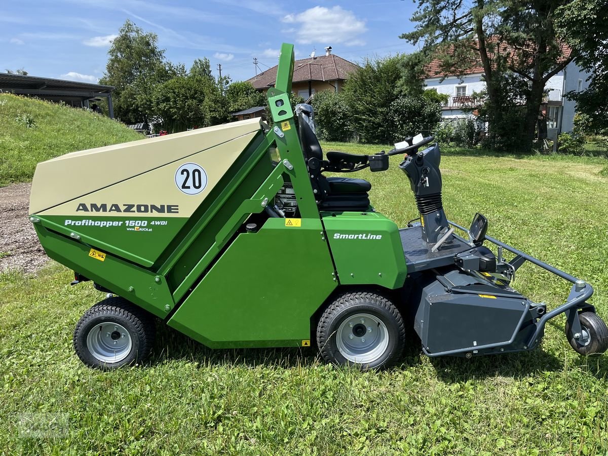 Sitzrasenmäher typu Amazone Profihopper 1500 Sammeln / Schlegeln / Sportplat, Neumaschine w Burgkirchen (Zdjęcie 7)