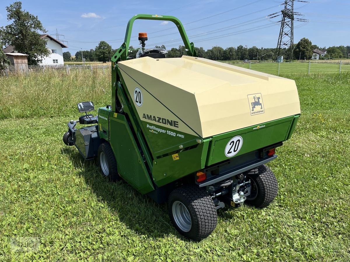 Sitzrasenmäher van het type Amazone Profihopper 1500 Sammeln / Schlegeln / Sportplat, Neumaschine in Burgkirchen (Foto 5)