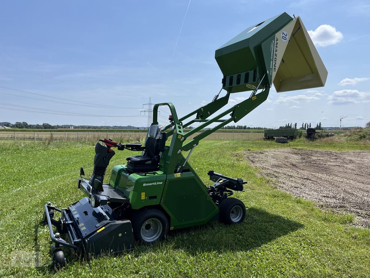 Sitzrasenmäher Türe ait Amazone Profihopper 1500 Sammeln / Schlegeln / Sportplat, Neumaschine içinde Burgkirchen (resim 1)