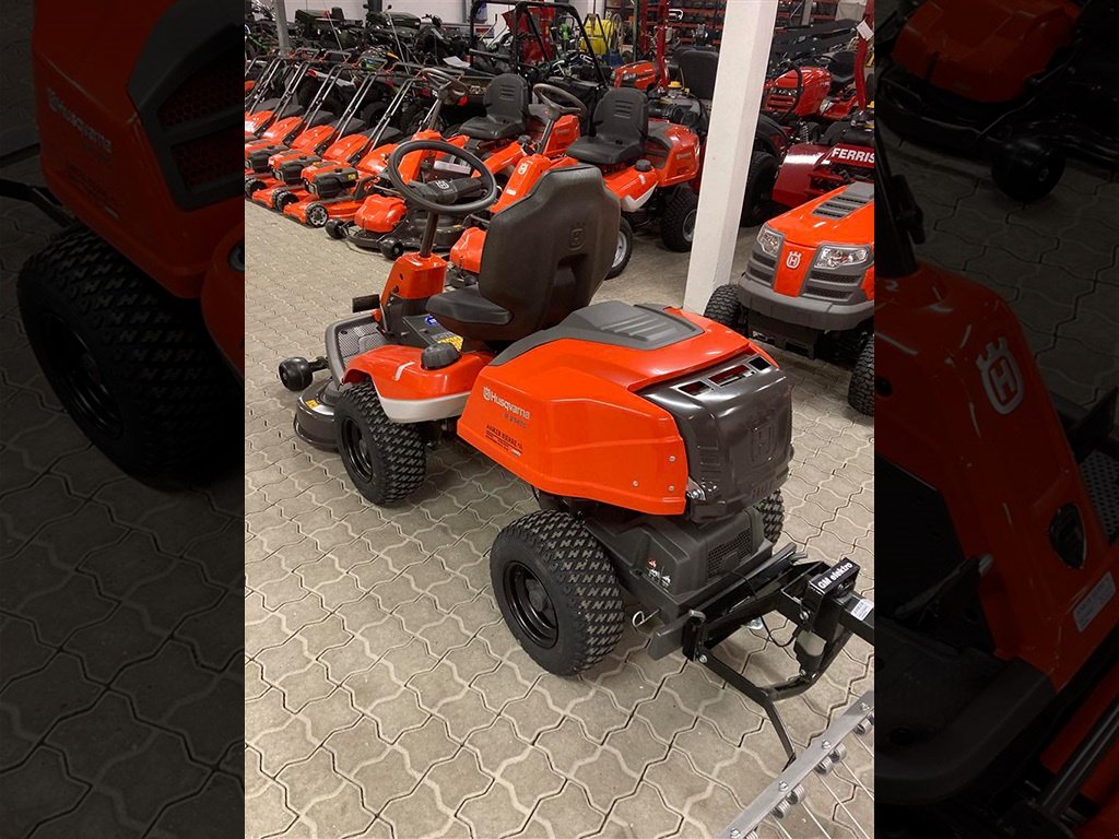 Sitzrasenmäher tipa Husqvarna R 214TC Incl. Elektronisk Rive, Gebrauchtmaschine u Lemvig (Slika 3)