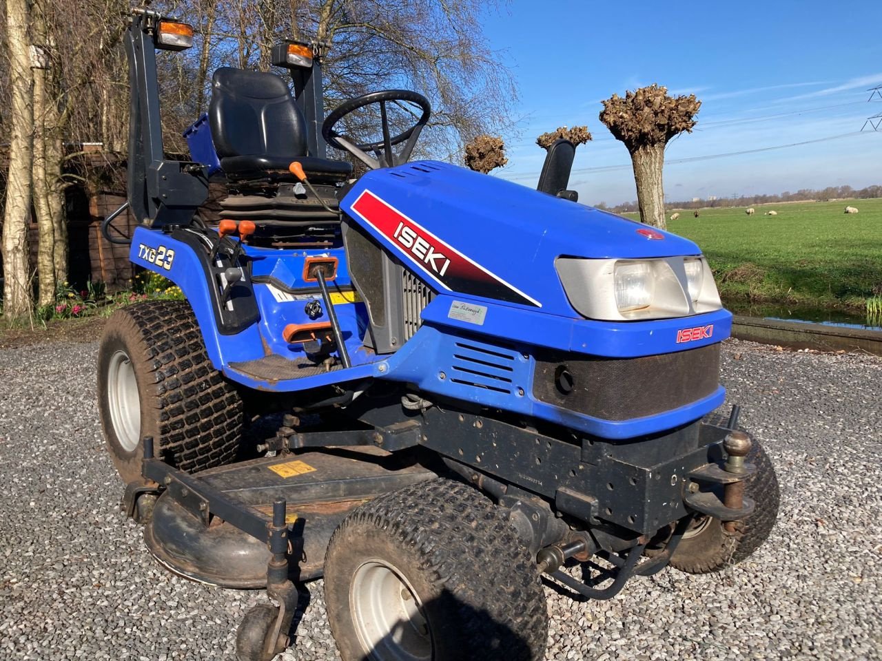 Sitzrasenmäher van het type Iseki TXG 23, Gebrauchtmaschine in Stolwijk (Foto 6)