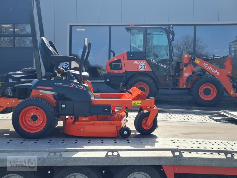 Sitzrasenmäher typu Kubota Z1-421, Neumaschine w Crombach/St.Vith