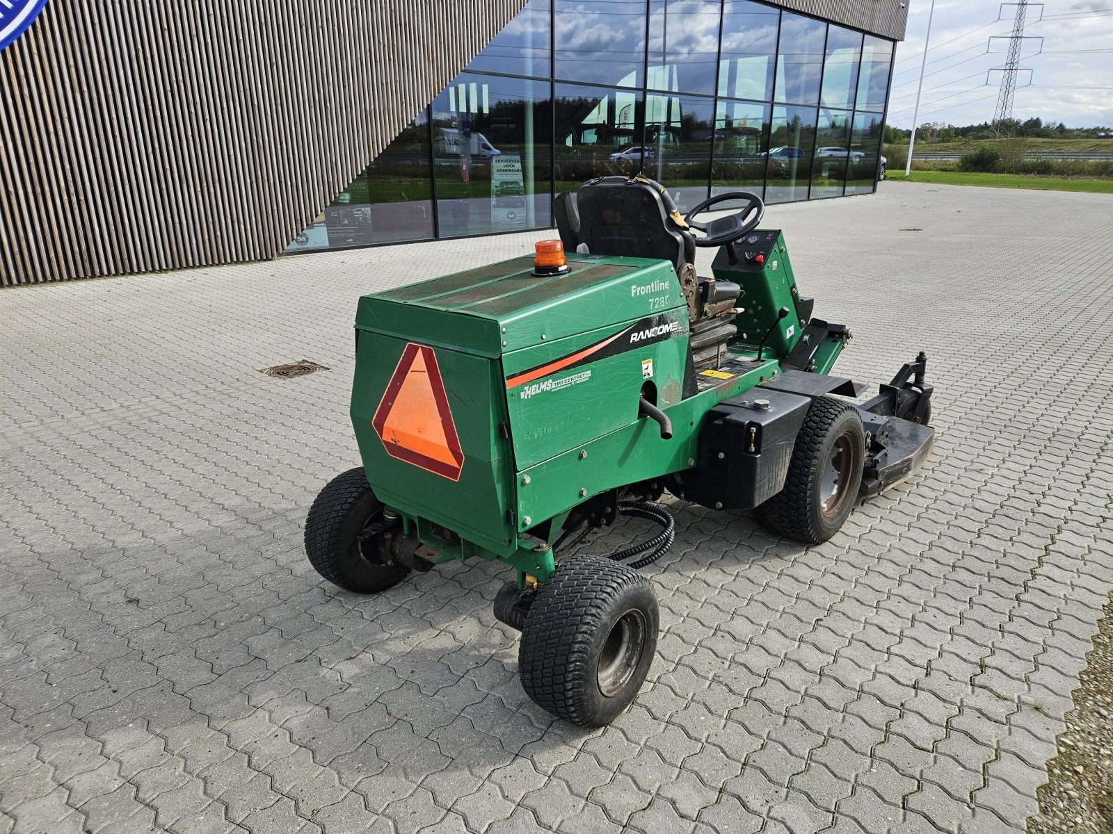 Sitzrasenmäher des Typs Ransomes 728, Gebrauchtmaschine in Herning (Bild 2)