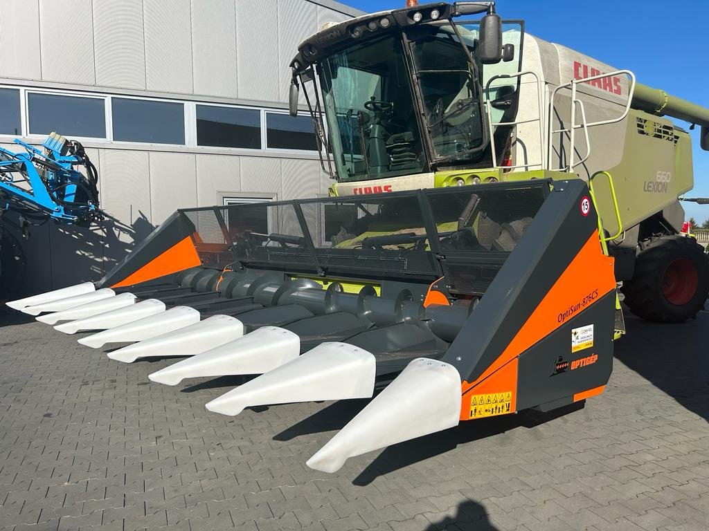 Sonnenblumenschneidwerk van het type Optigép Optisun CS 876, Neumaschine in Korfantow (Foto 5)