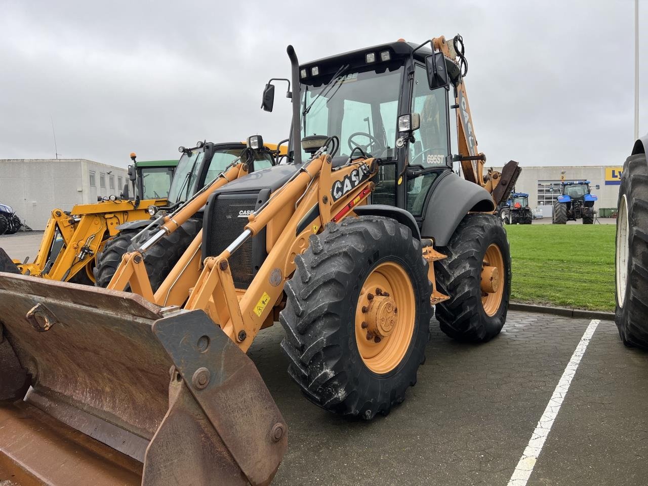 Sonstige Bagger & Lader del tipo Case IH 695 ST, Gebrauchtmaschine In Hadsten (Immagine 7)