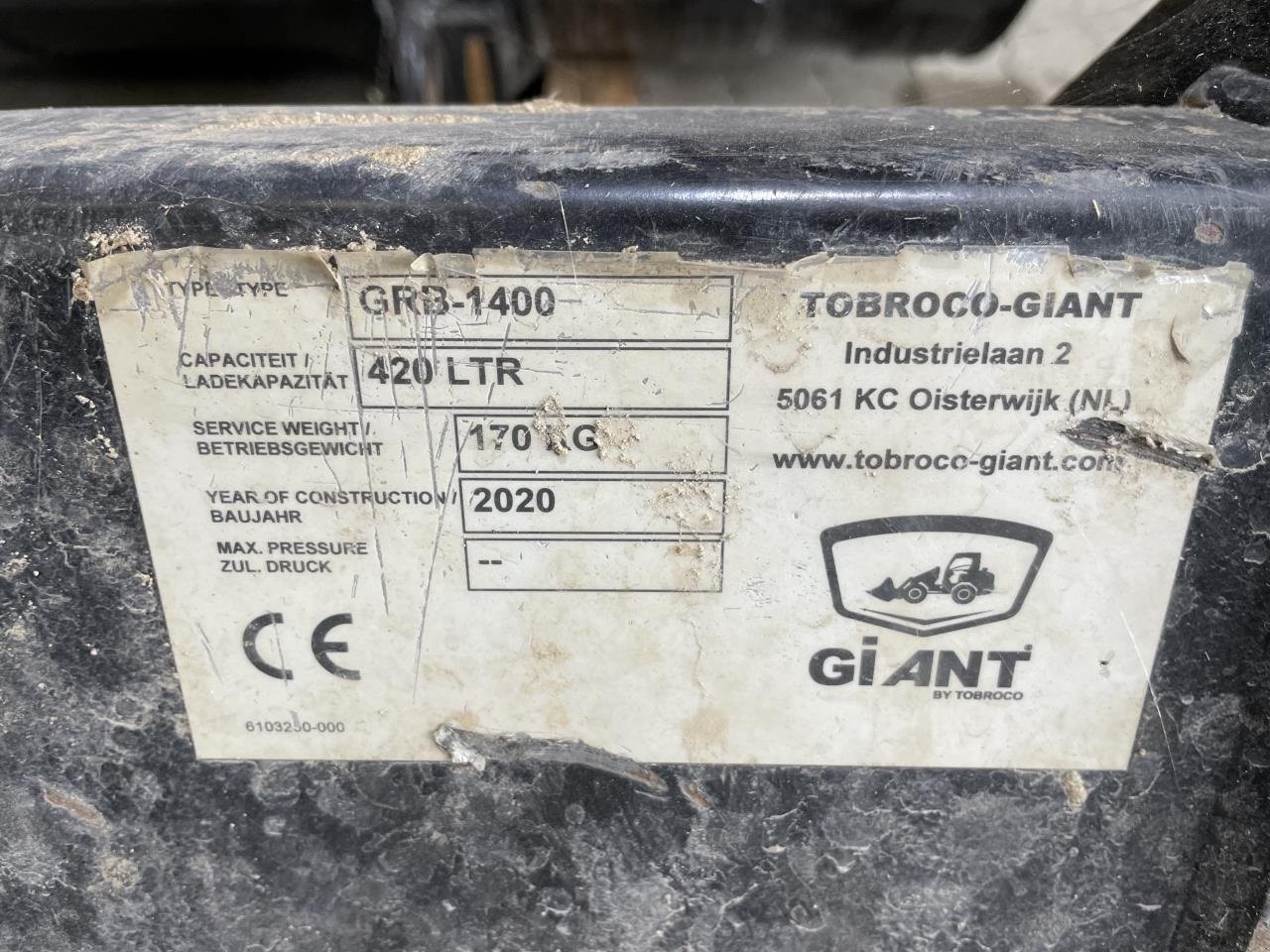 Sonstige Bagger & Lader Türe ait GiANT 140CM, Gebrauchtmaschine içinde Jelling (resim 2)