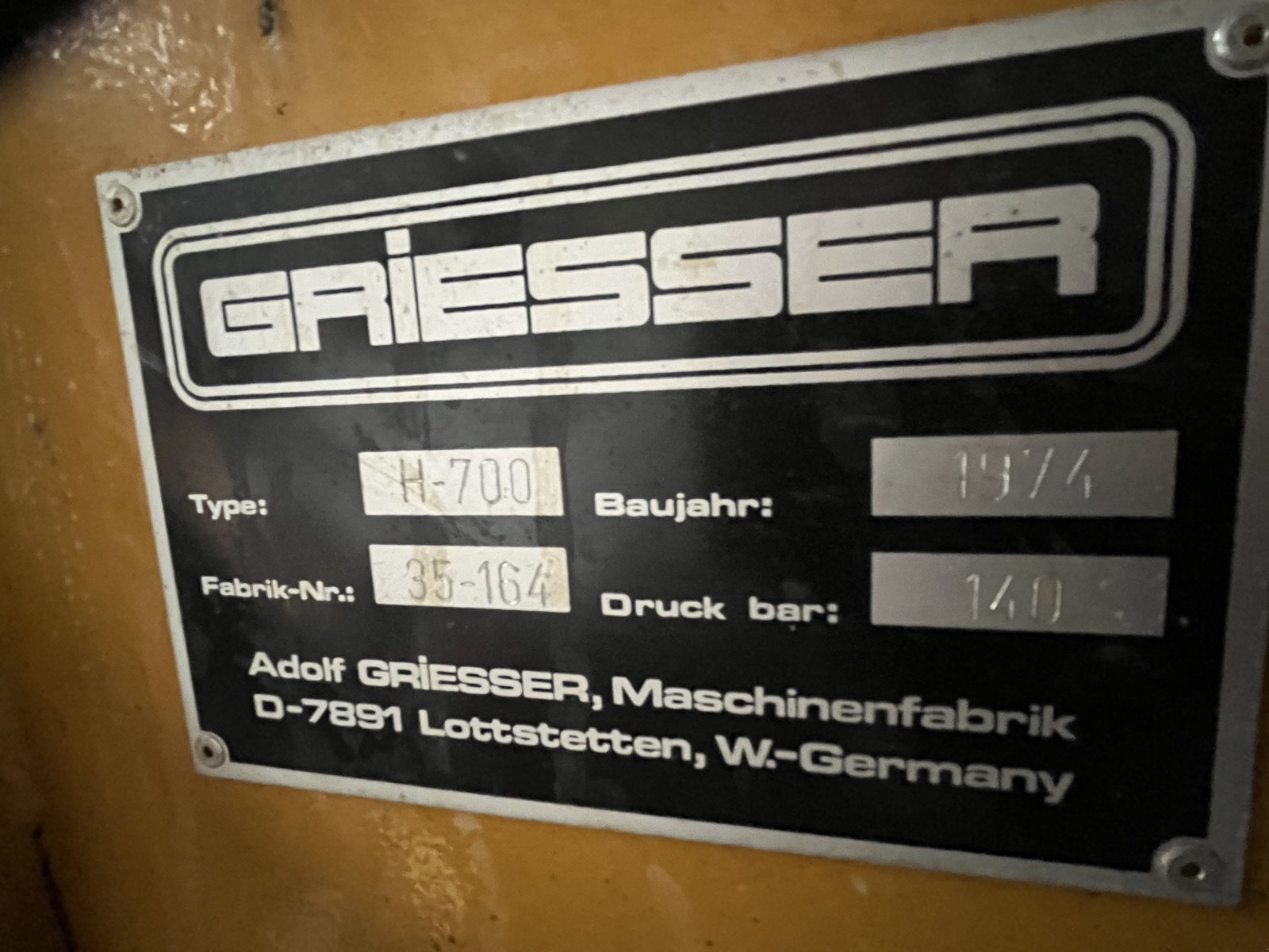 Sonstige Bagger & Lader типа Griesser H 700, Gebrauchtmaschine в Donaueschingen (Фотография 6)