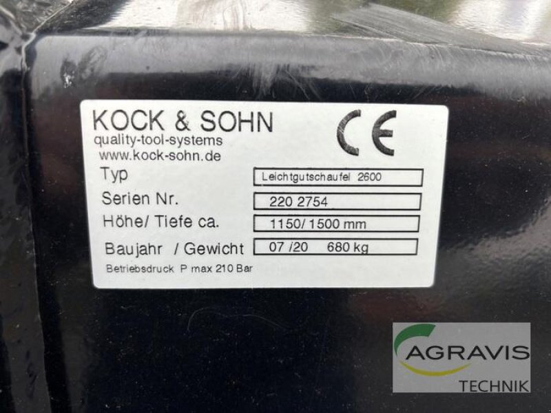 Sonstige Bagger & Lader типа Kock & Sohn 2600 MM, Gebrauchtmaschine в Meppen (Фотография 7)