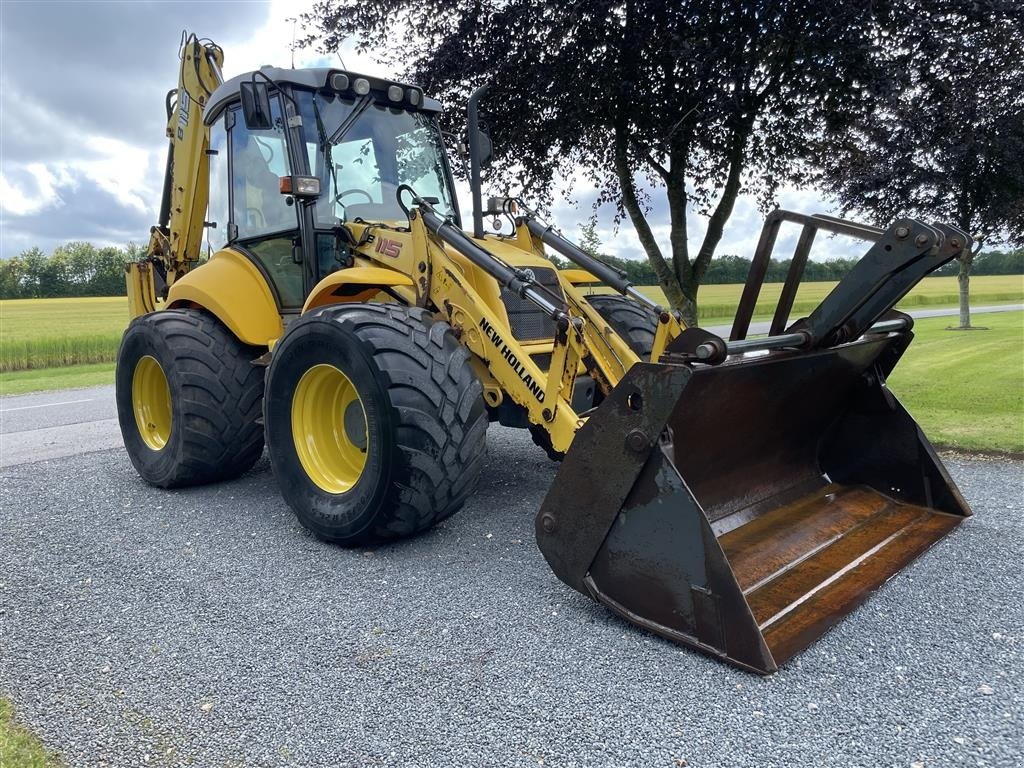 Sonstige Bagger & Lader Türe ait New Holland B 115 4-PS., Gebrauchtmaschine içinde Ikast (resim 3)