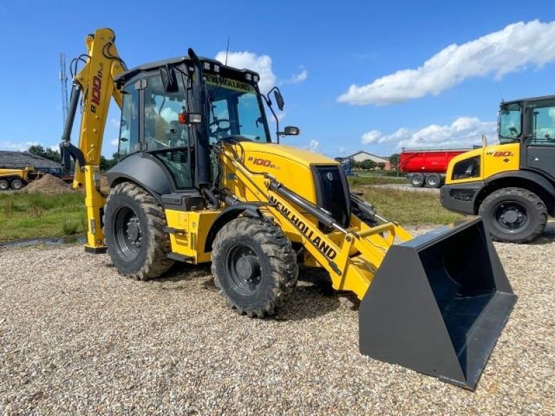 Sonstige Bagger & Lader van het type New Holland B100D 4 WD RENDEGRAV, Gebrauchtmaschine in Rødding (Foto 1)