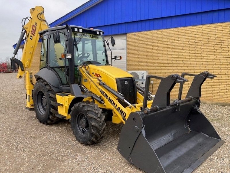 Sonstige Bagger & Lader typu New Holland B110D SLA 4I1 skovl, Gebrauchtmaschine w Skærbæk (Zdjęcie 1)