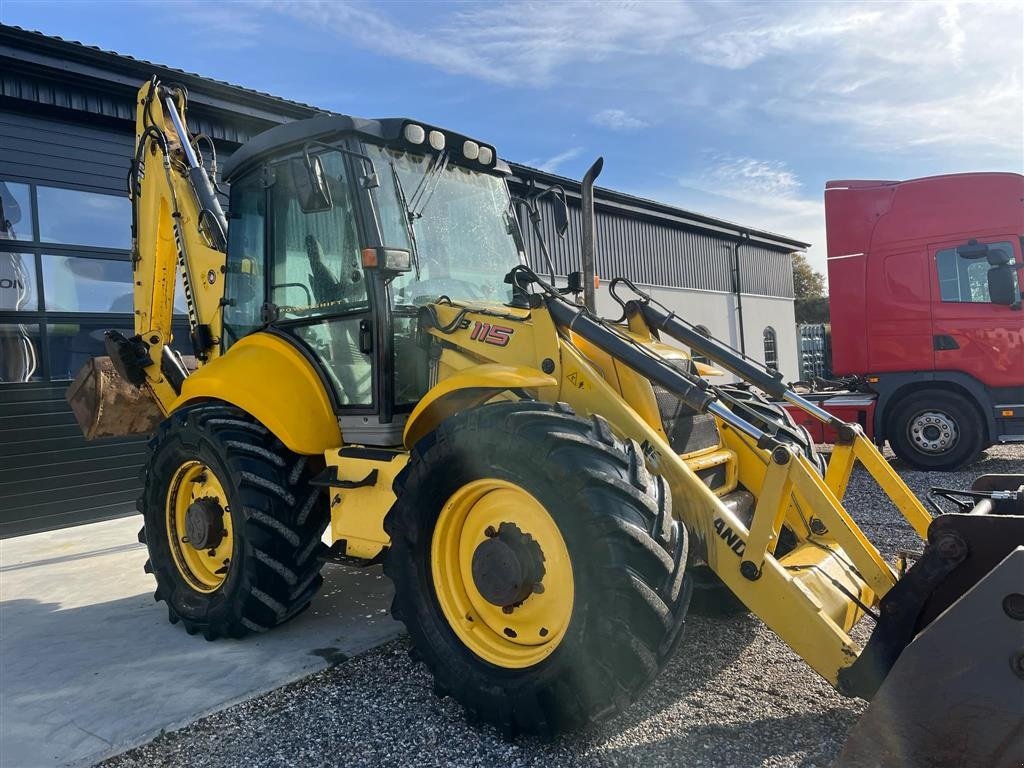 Sonstige Bagger & Lader van het type New Holland B115, Gebrauchtmaschine in Mariager (Foto 5)