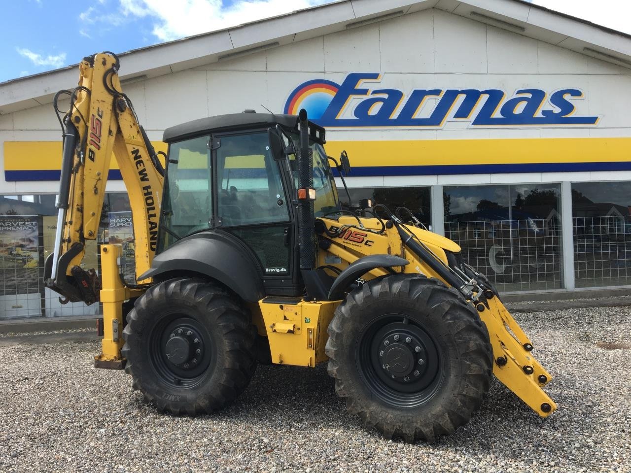 Sonstige Bagger & Lader от тип New Holland B115C, Gebrauchtmaschine в Viborg (Снимка 1)