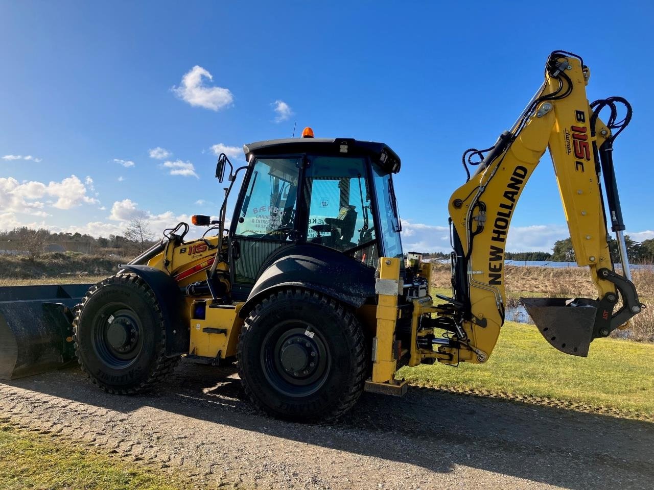 Sonstige Bagger & Lader del tipo New Holland B115C, Gebrauchtmaschine en Brønderslev (Imagen 8)