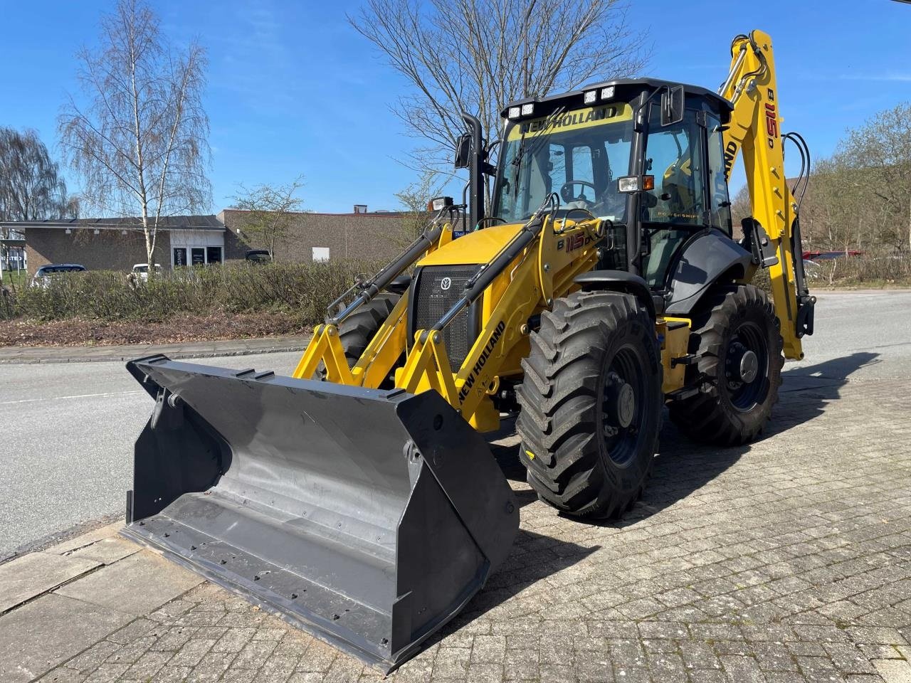 Sonstige Bagger & Lader типа New Holland B115D TC CP 4WD, Gebrauchtmaschine в Middelfart (Фотография 7)