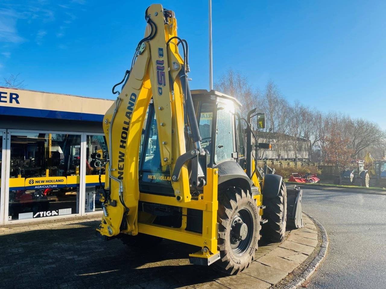 Sonstige Bagger & Lader typu New Holland B115D TC SS 4WD, Gebrauchtmaschine w Middelfart (Zdjęcie 7)